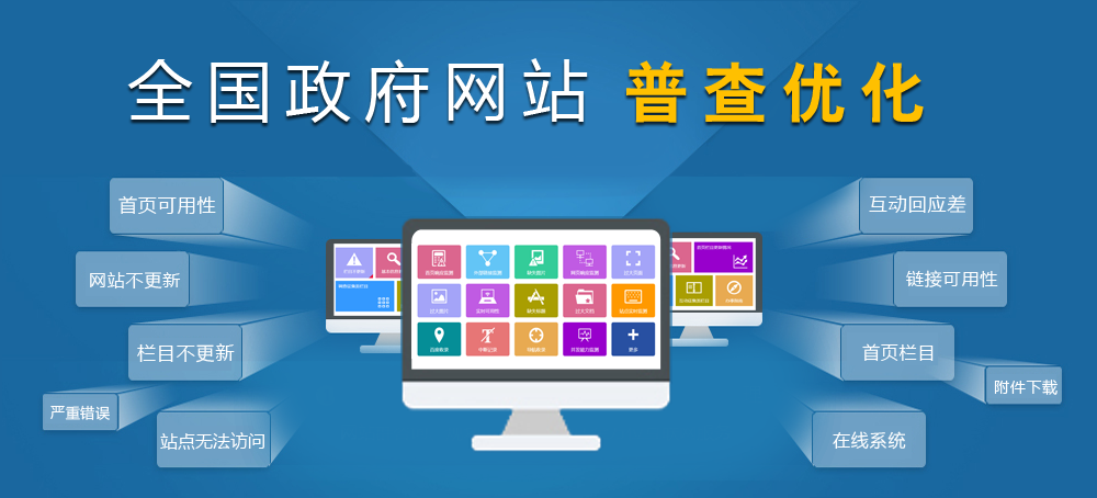 政府網(wǎng)站普查